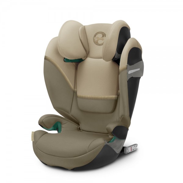 Beiger Kindersitz von Cybex für Kinder von 100 bis 150 cm - der Solution S2 i-Fix