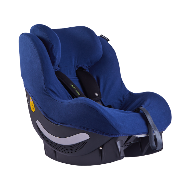 Blauer Kindersitz-Überzug, weich und kuschelig